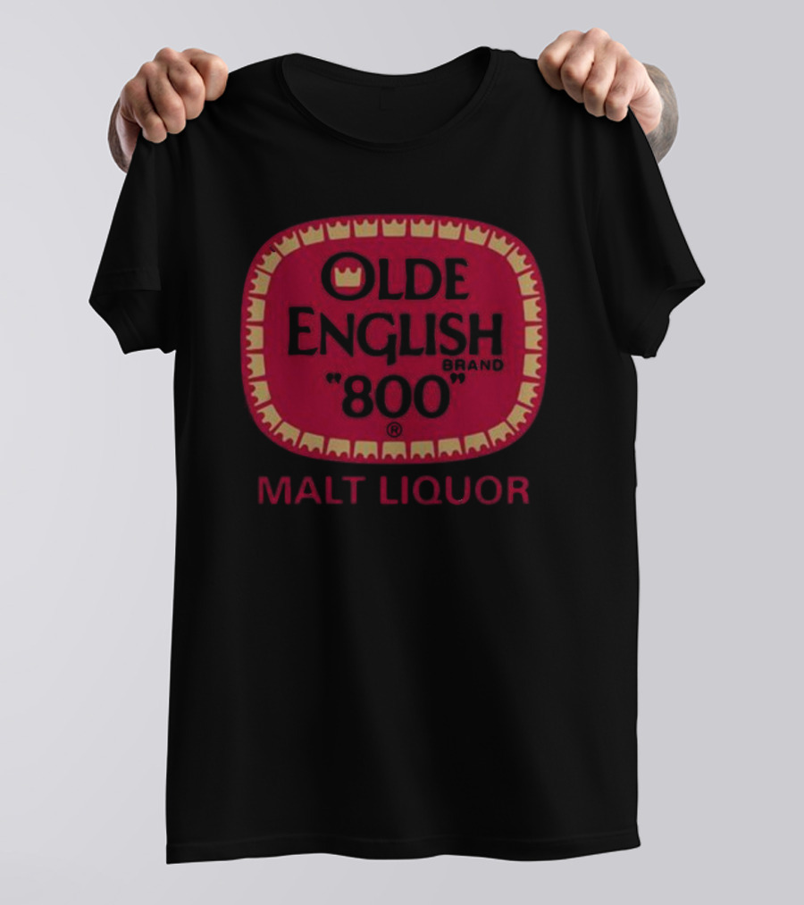 Olde English 800 Brand Malt Liquor T-Shirt