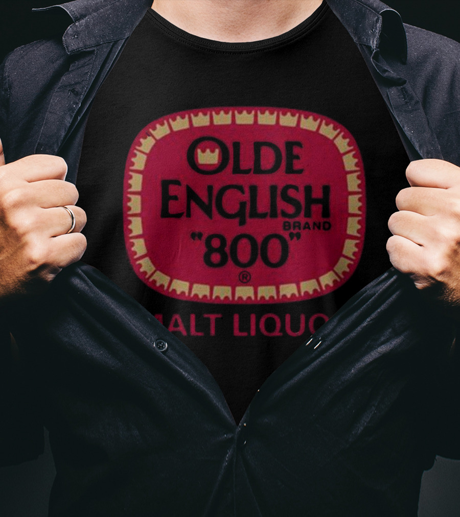 Olde English 800 Brand Malt Liquor T-Shirt