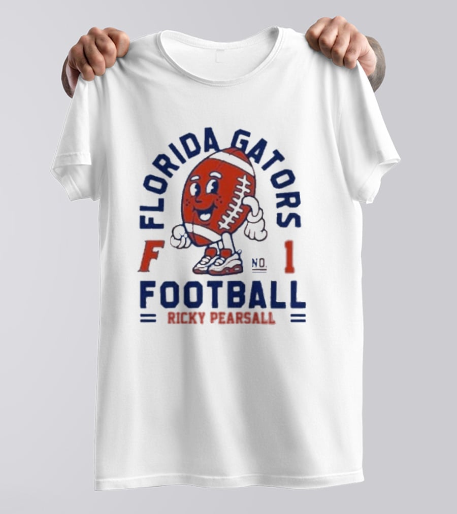 Florida Gators Football No. 1 Ricky Pearsall T-Shirt