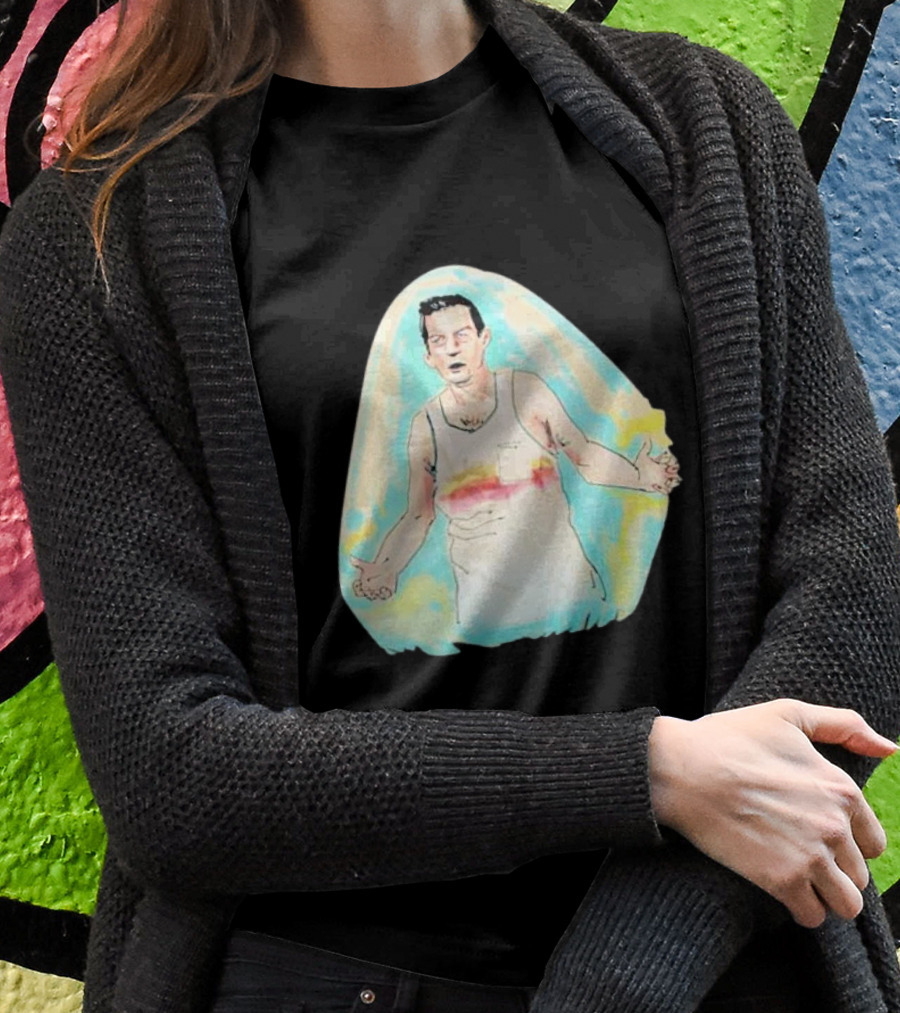 Mike Scollins Aura Character Illustration Tank Top T-Shirt