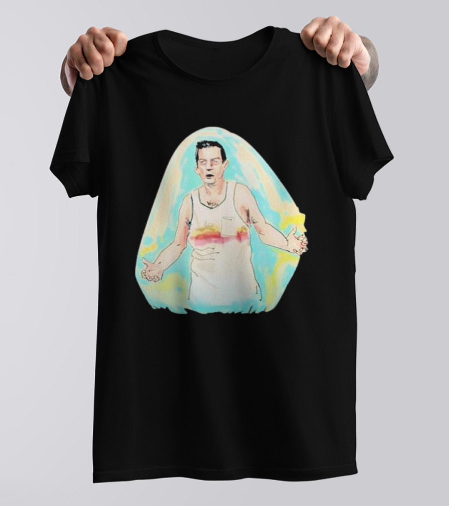 Mike Scollins Aura Character Illustration Tank Top T-Shirt