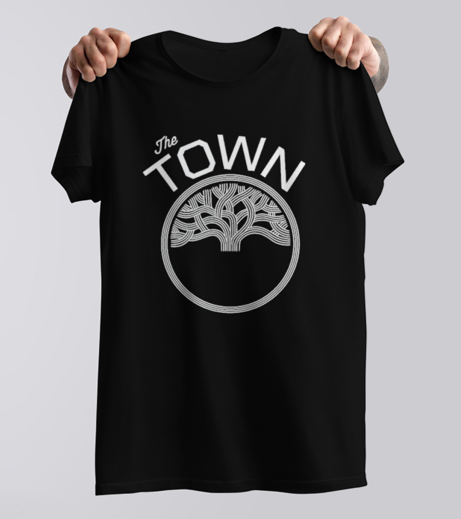 The Town Logo With Tree Symbol Steve Kerr Connection T-Shirt