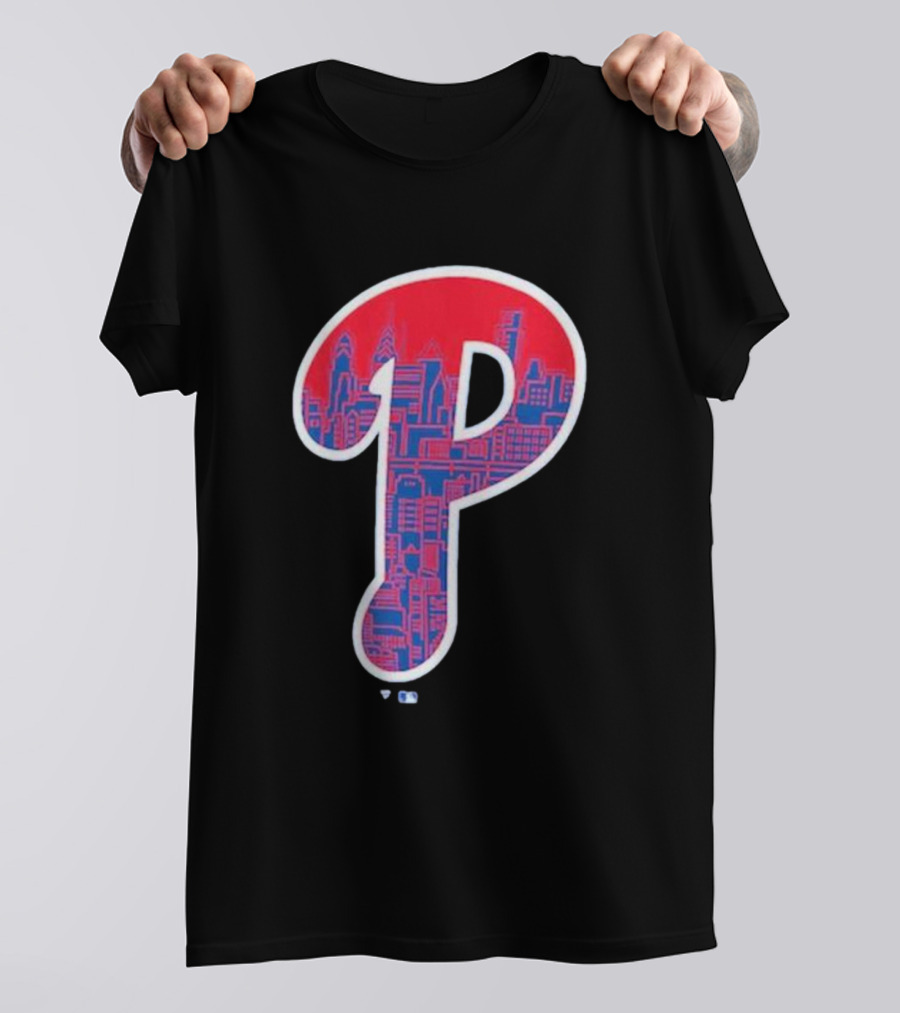 Philadelphia Phillies City Skyline P T-Shirt