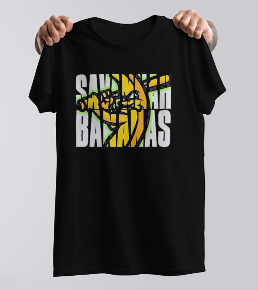 Savannah Bananas Banana Baseball Player T-Shirt