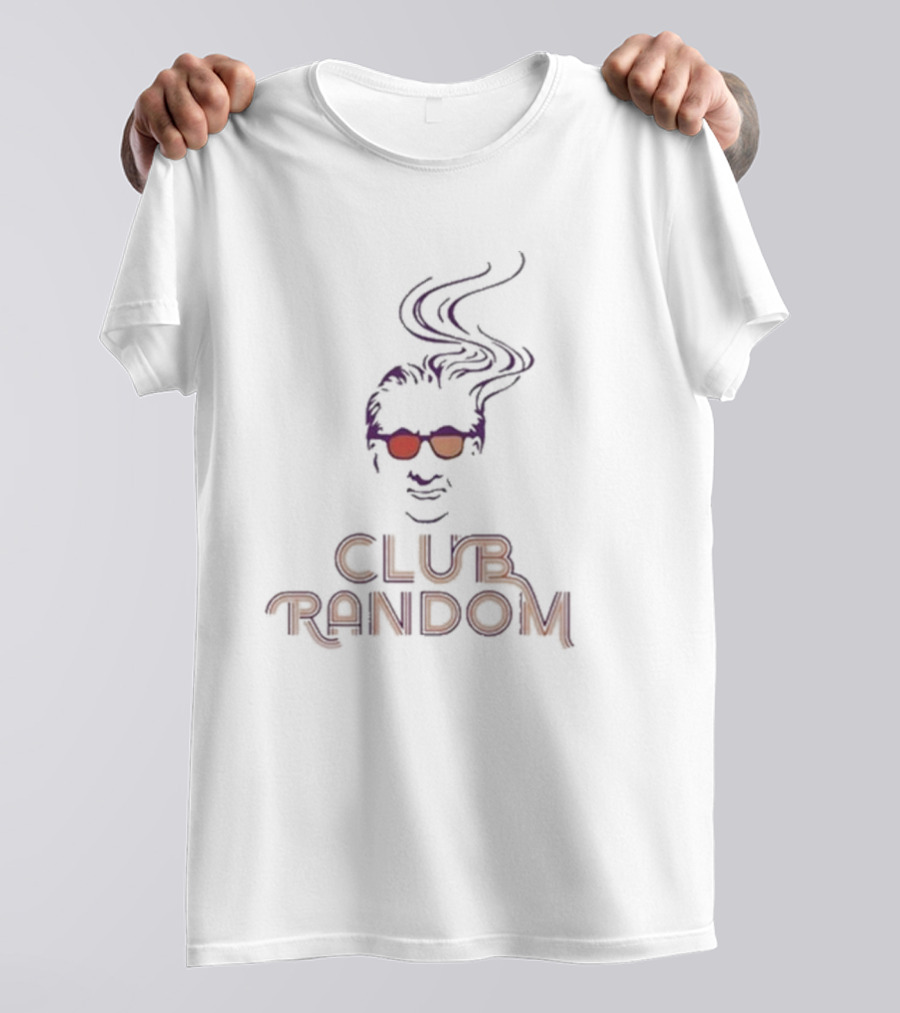 Club Random Smoky Sunglasses Face T-Shirt