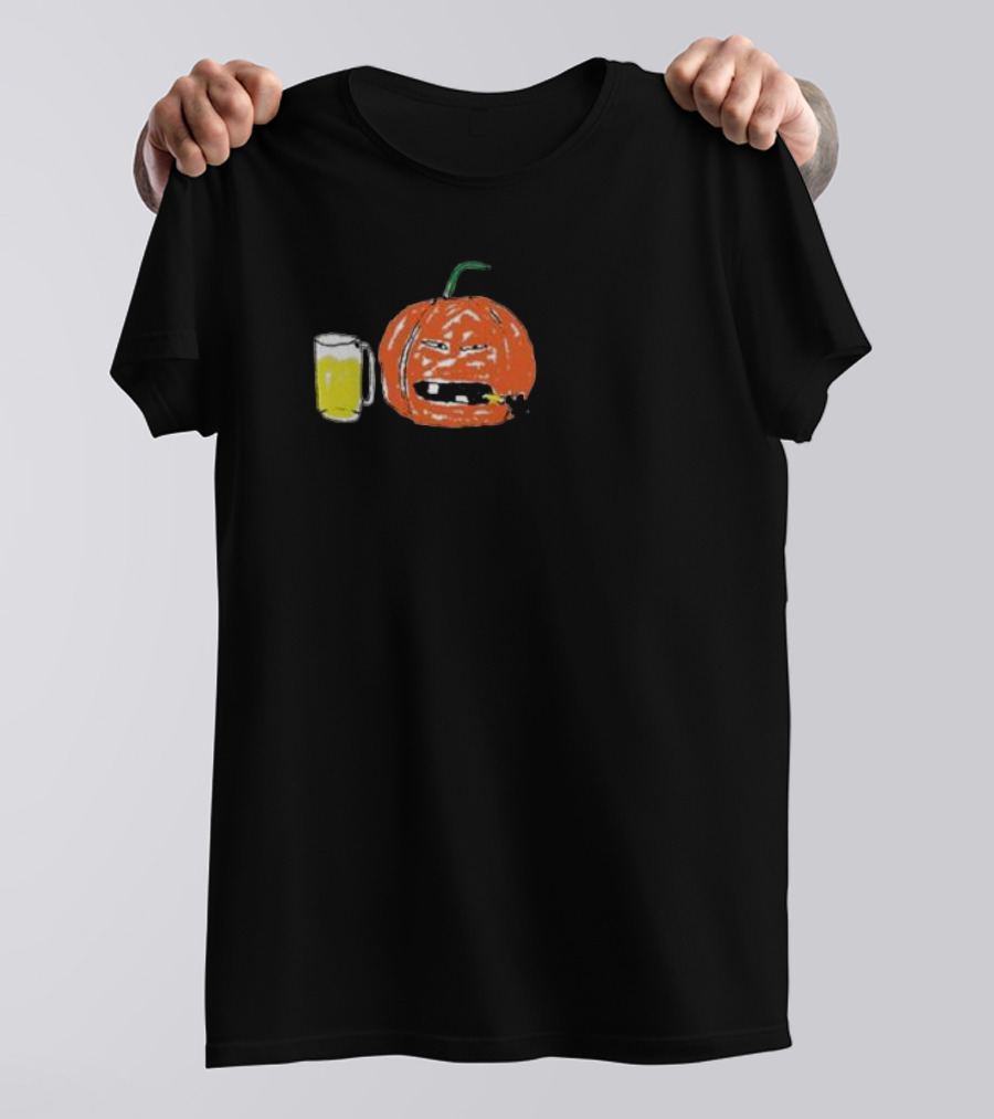 Im Getting Smashed Pumpkin Mgray T-Shirt