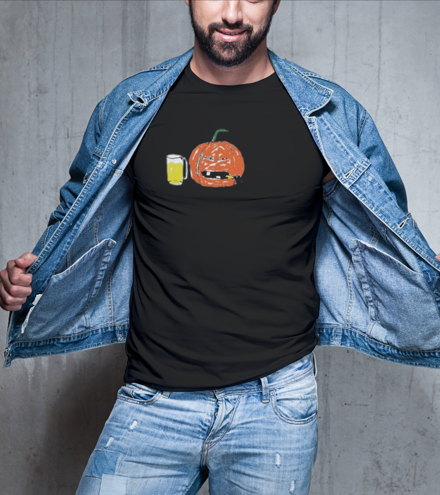 Im Getting Smashed Pumpkin Mgray T-Shirt