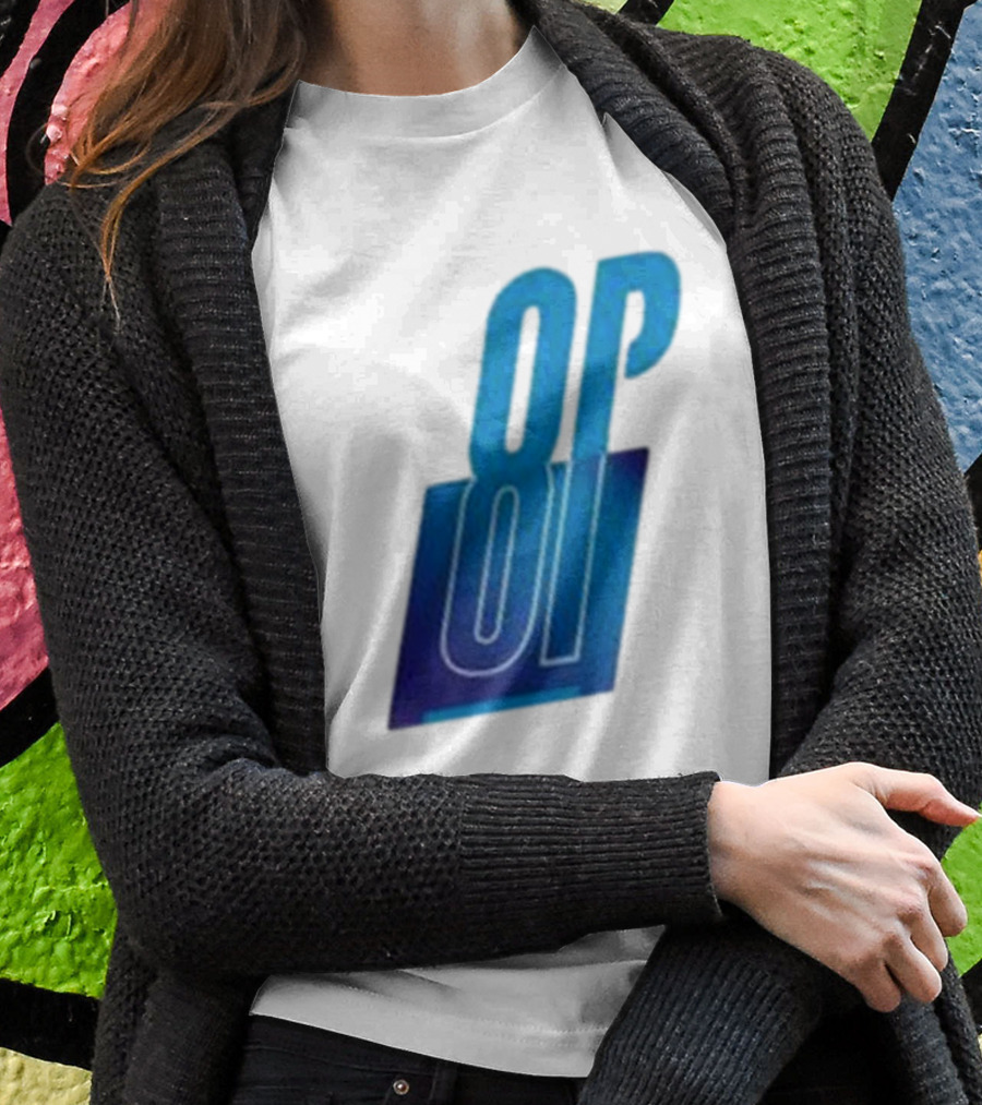 Oscar Piastri OP Blue Logo Motif T-Shirt