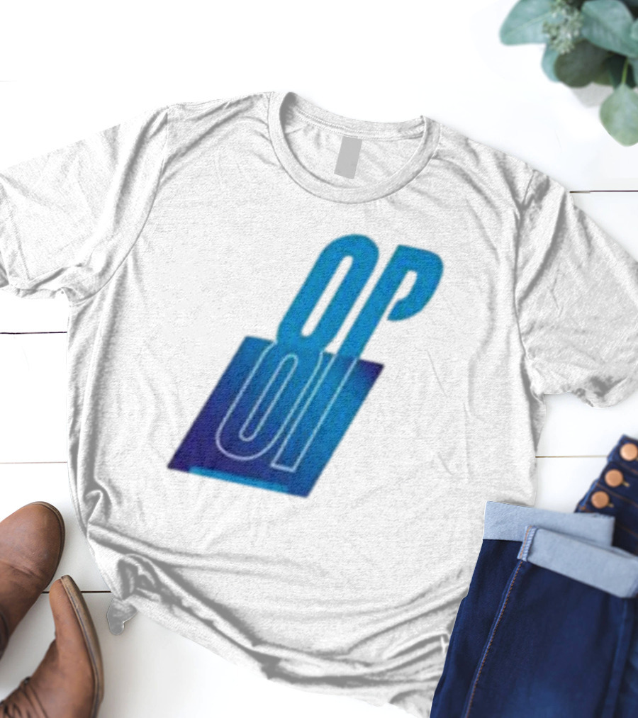 Oscar Piastri OP Blue Logo Motif T-Shirt