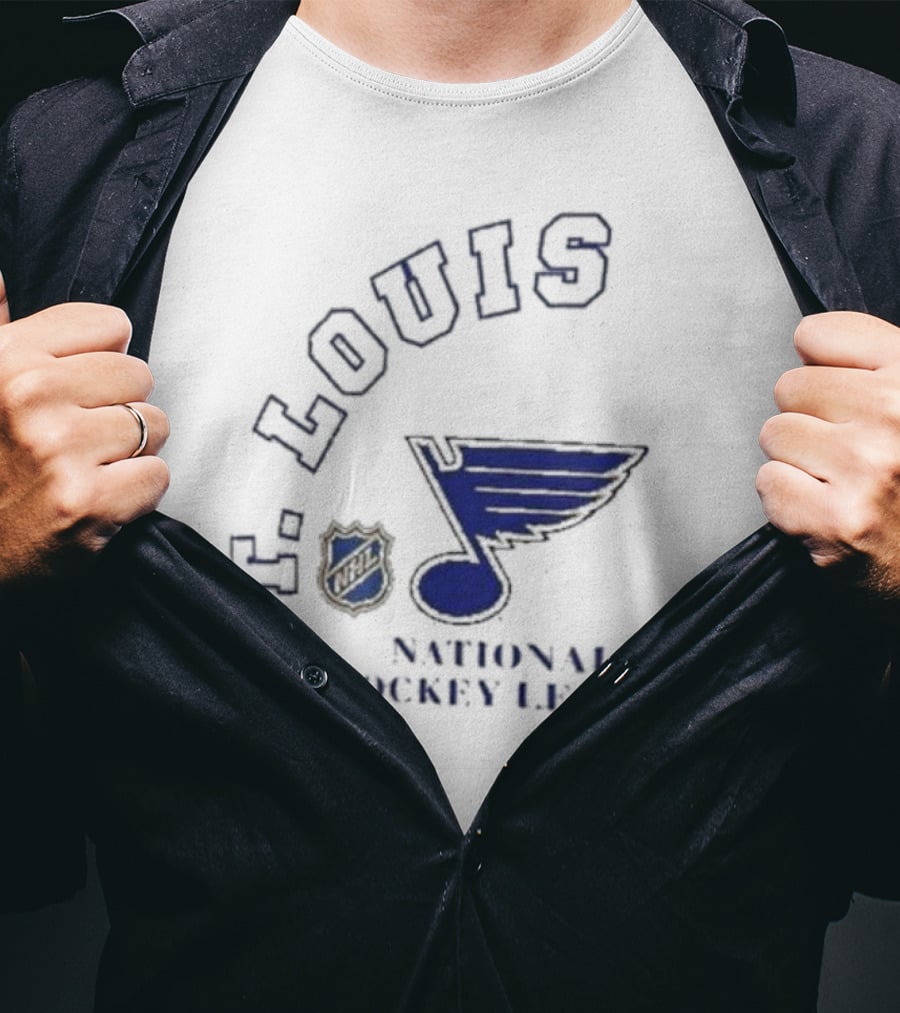 St. Louis Blues National Hockey League Arch T-Shirt