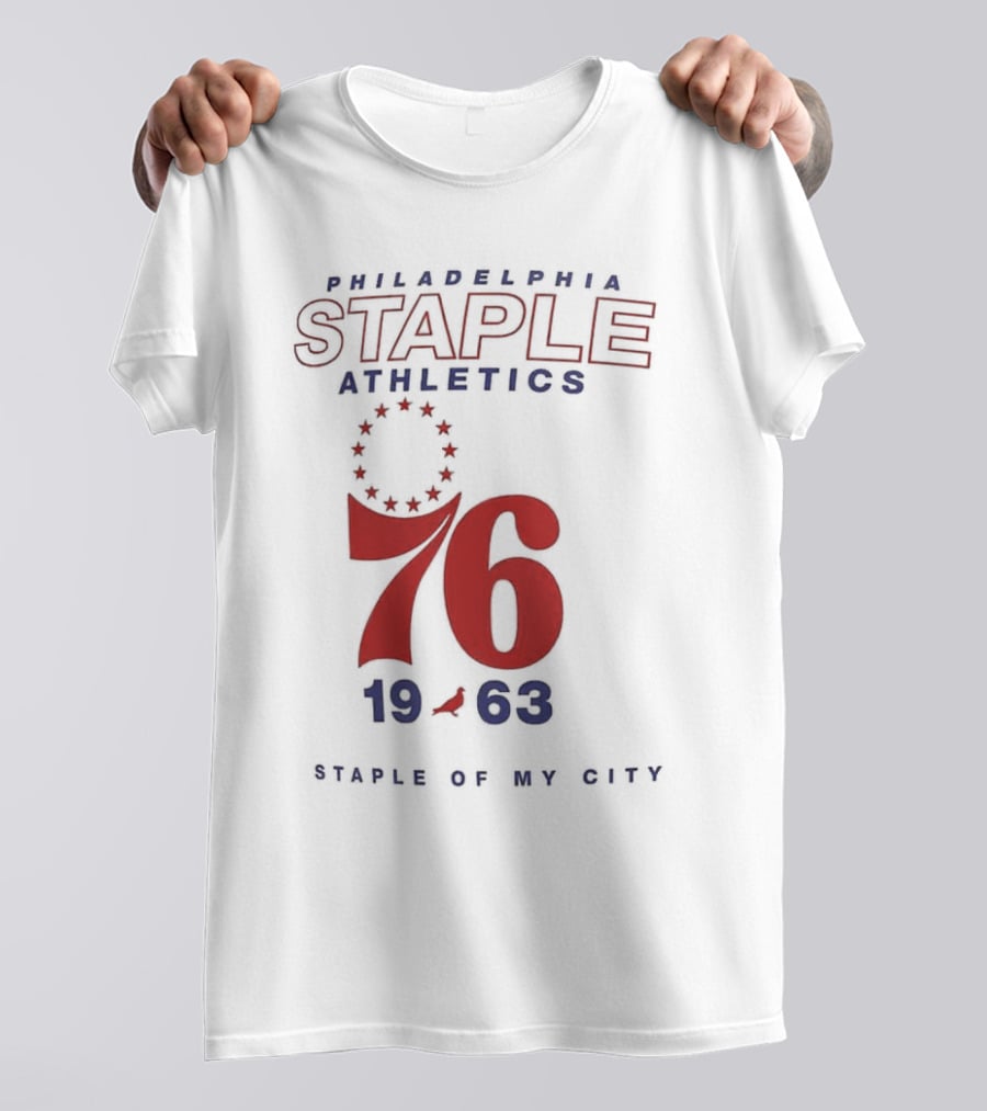Philadelphia Staple Athletics 76 1963 Staple Of My City T-Shirt