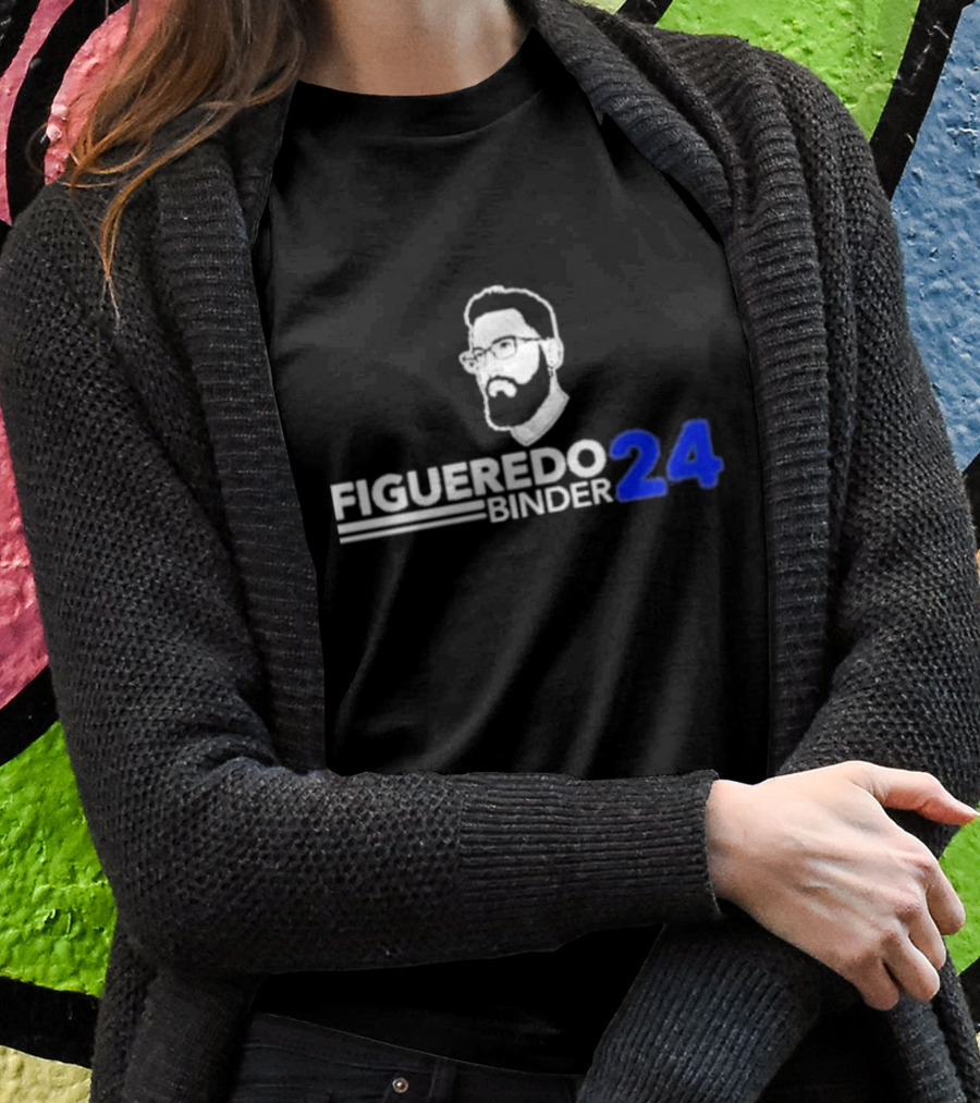 FIGUEREDO BINDER 24 Portrait And Text T-Shirt