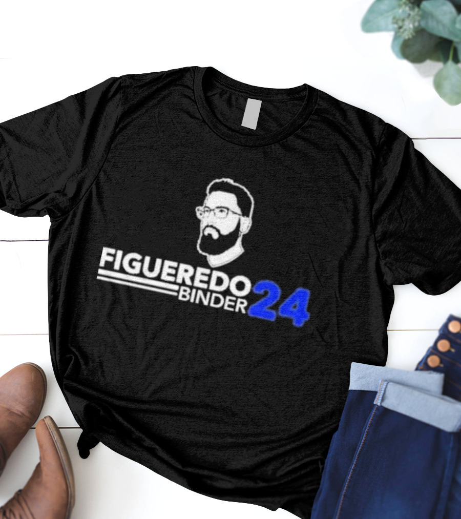 FIGUEREDO BINDER 24 Portrait And Text T-Shirt