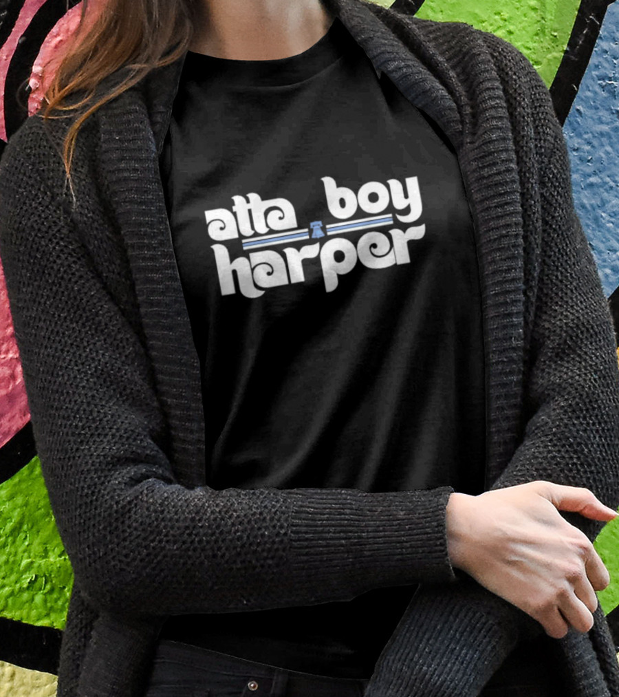 Bryce Harper Philadelphia Attaboy Liberty Bell T-Shirt