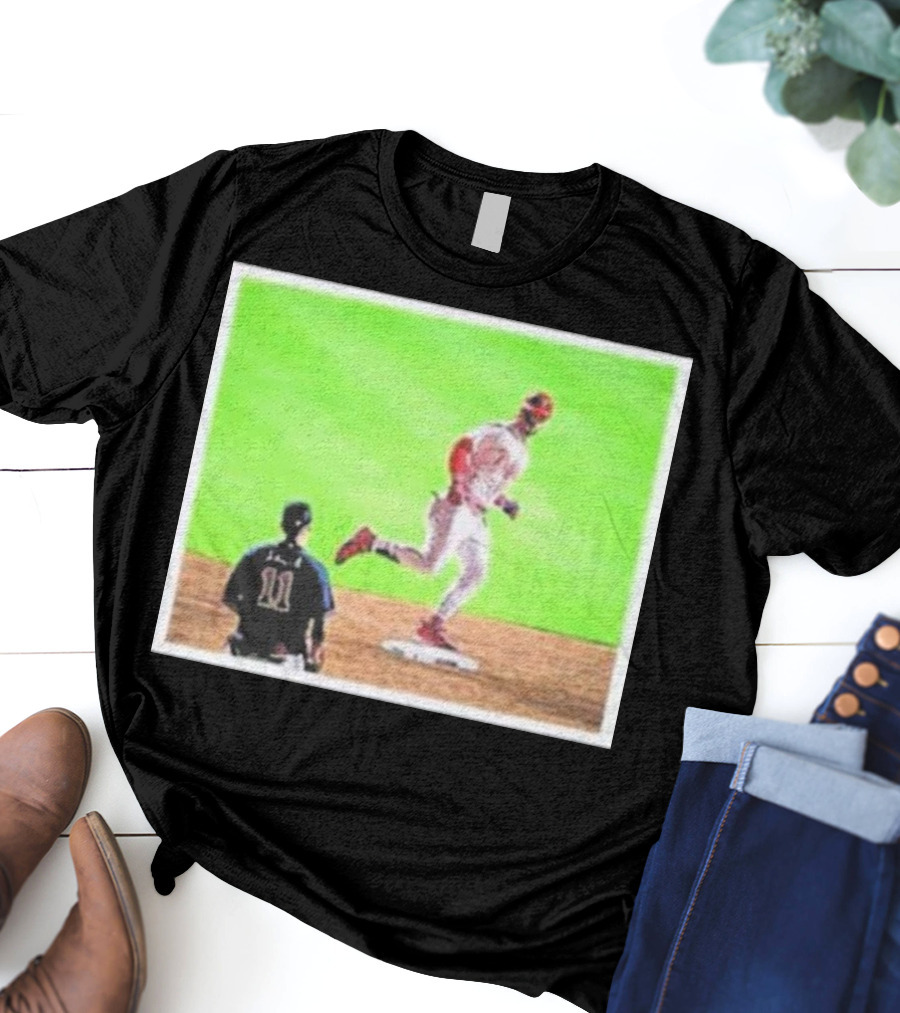 Section 419 Harper Stares Down Arcia Baseball Moment T-Shirt