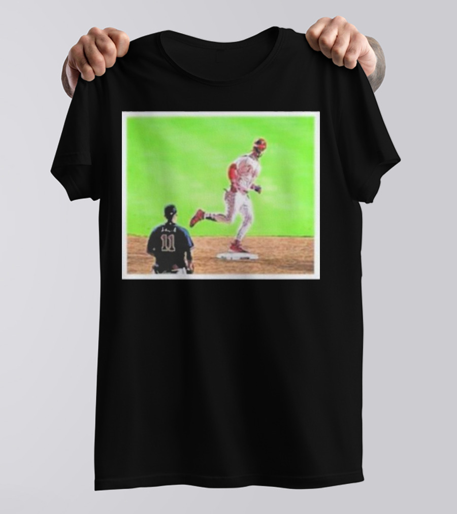 Section 419 Harper Stares Down Arcia Baseball Moment T-Shirt