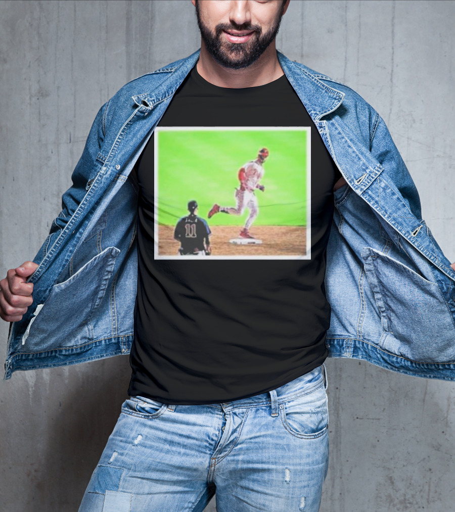 Section 419 Harper Stares Down Arcia Baseball Moment T-Shirt