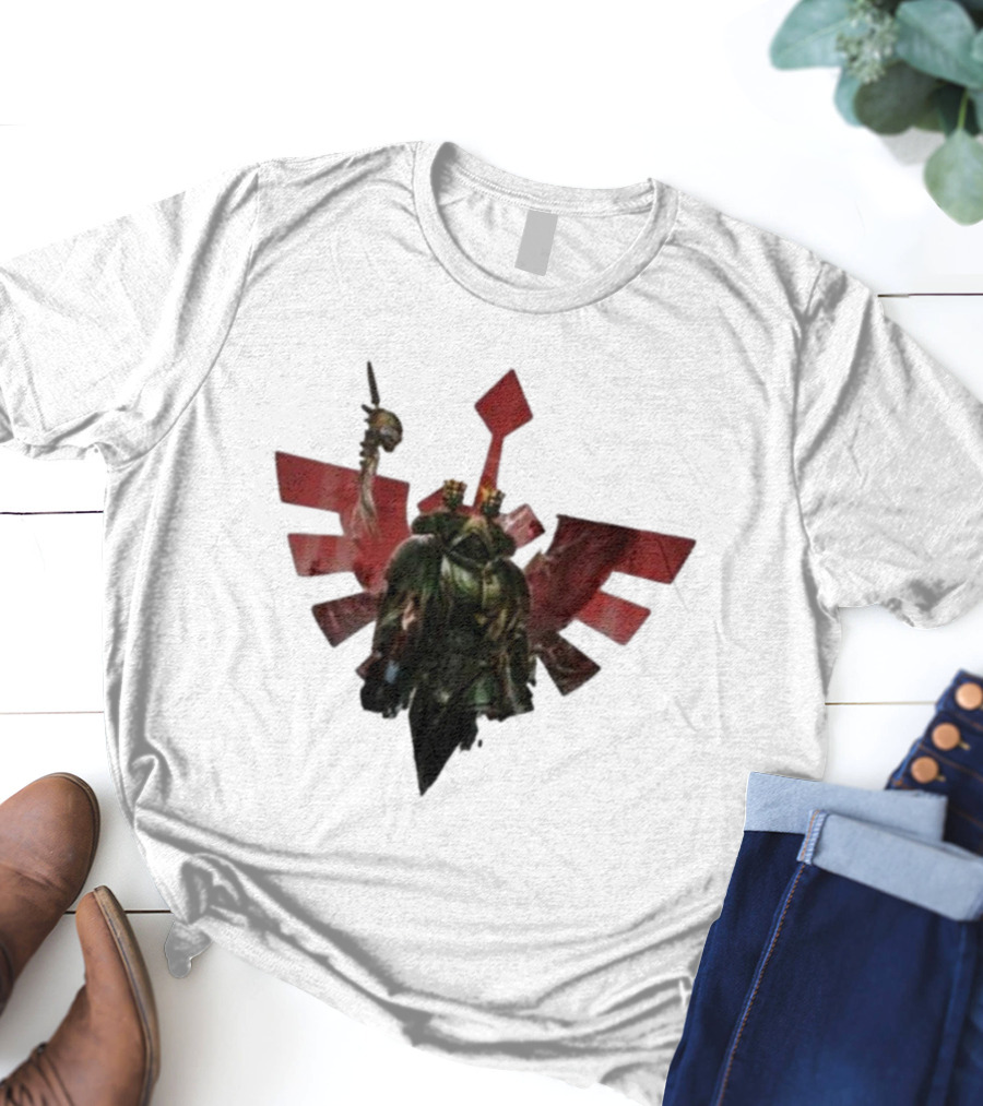 Starforged Warhammer 40K Dark Angels Caliban Unrest Commemorative Icon T-Shirt