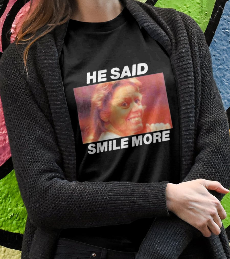 The Cola Corporation Merch Aileen Wournos Smile More He Said T-Shirt