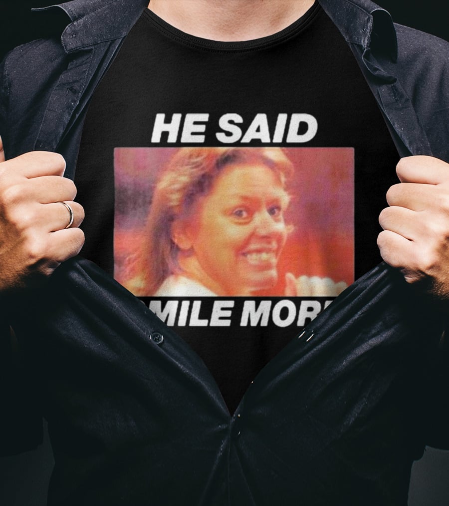 The Cola Corporation Merch Aileen Wournos Smile More He Said T-Shirt