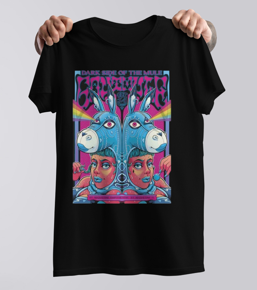 DARK SIDE OF THE MULE ST. AUGUSTINE AMPHITHEATRE ST. AUGUSTINE FL T-Shirt