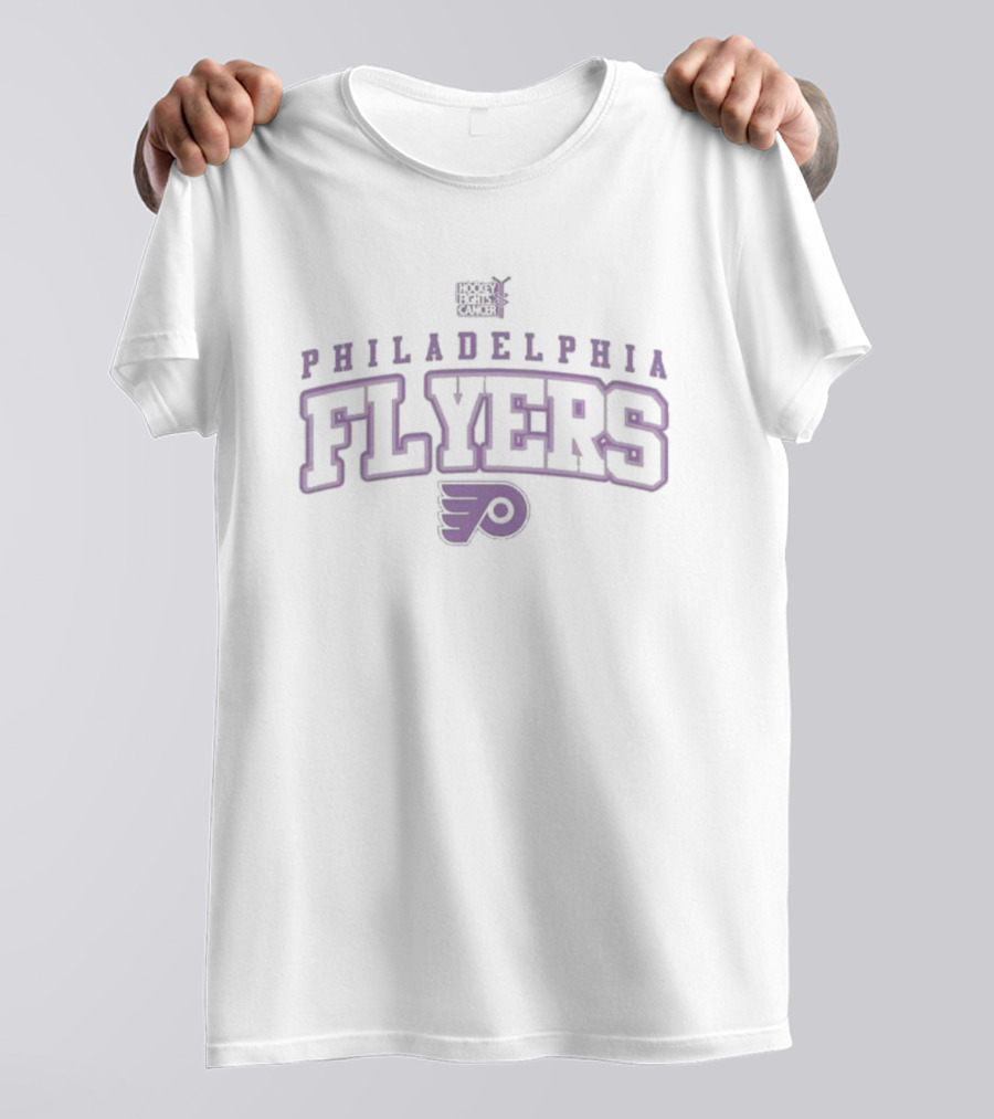 Philadelphia Flyers Hockey Fights Cancer Levelwear Richmond T-Shirt