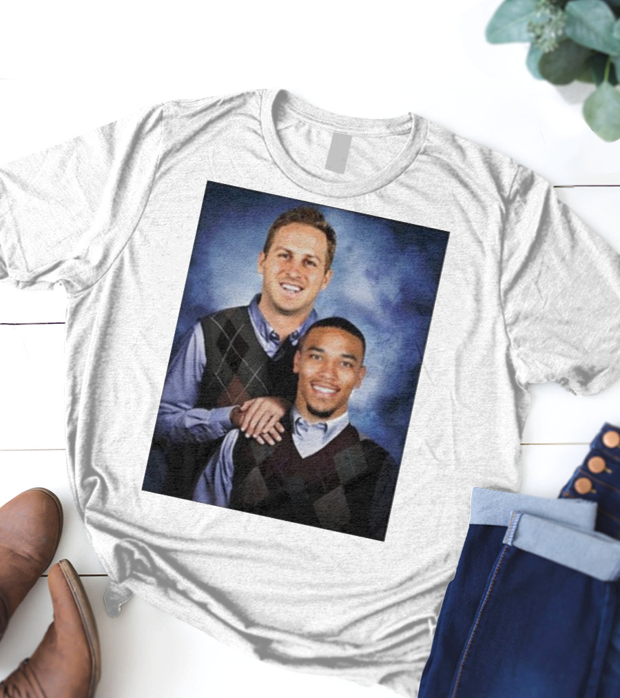 The Goff And Amon-Ra Step Brothers Portrait T-Shirt