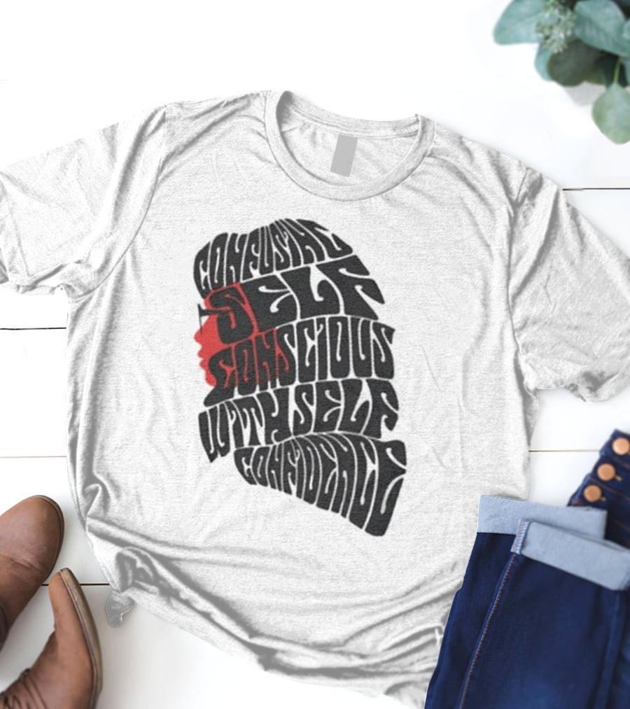 SELF CONSCIOUS H.E.R. Wavy Hair Top T-Shirt