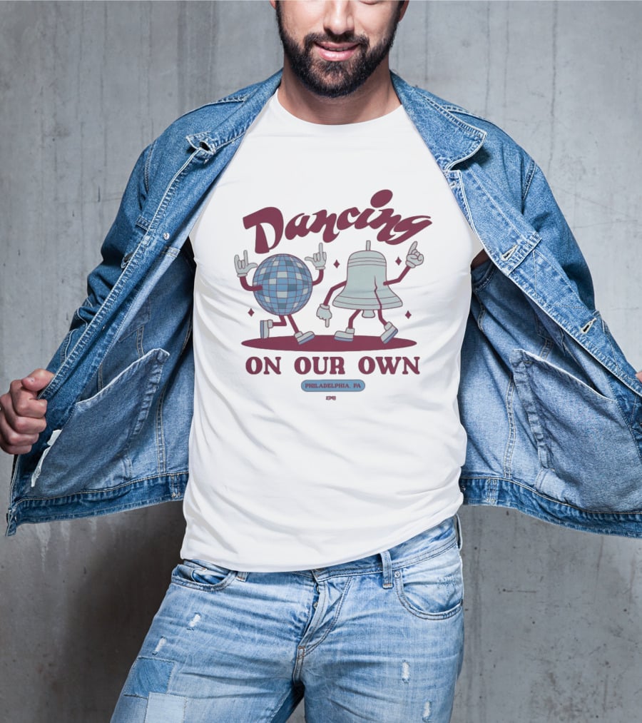 Jomboy Media Dancing On Our Own Philadelphia PA T-Shirt