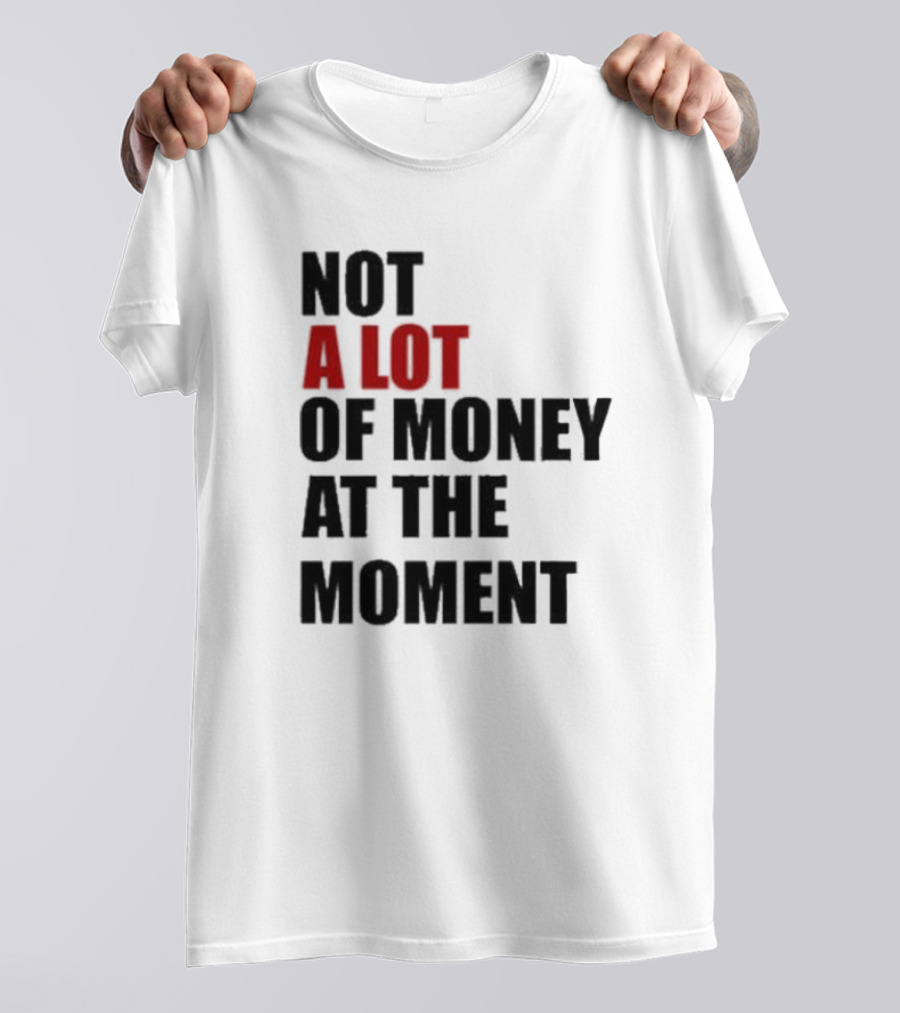 Not A Lot Of Money At The Moment T-Shirt