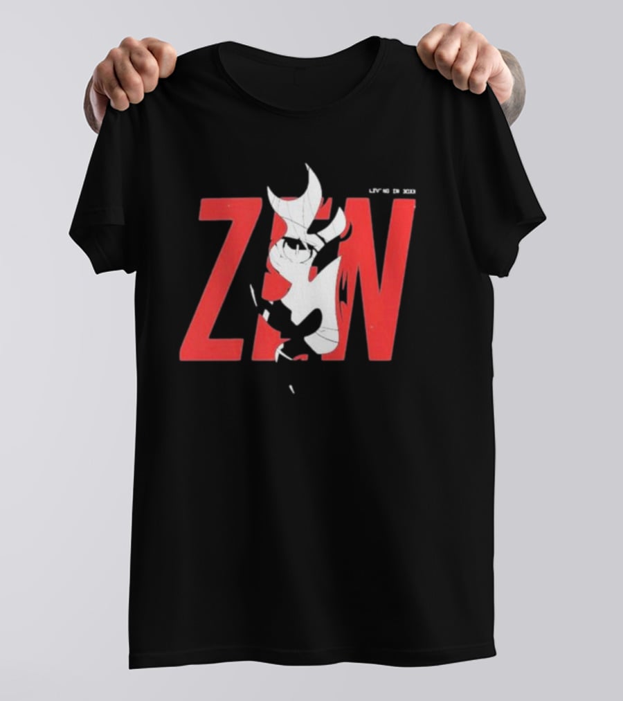 Vshojo Merch Zen Legacy Aesthetics With Zen Character Elements T-Shirt