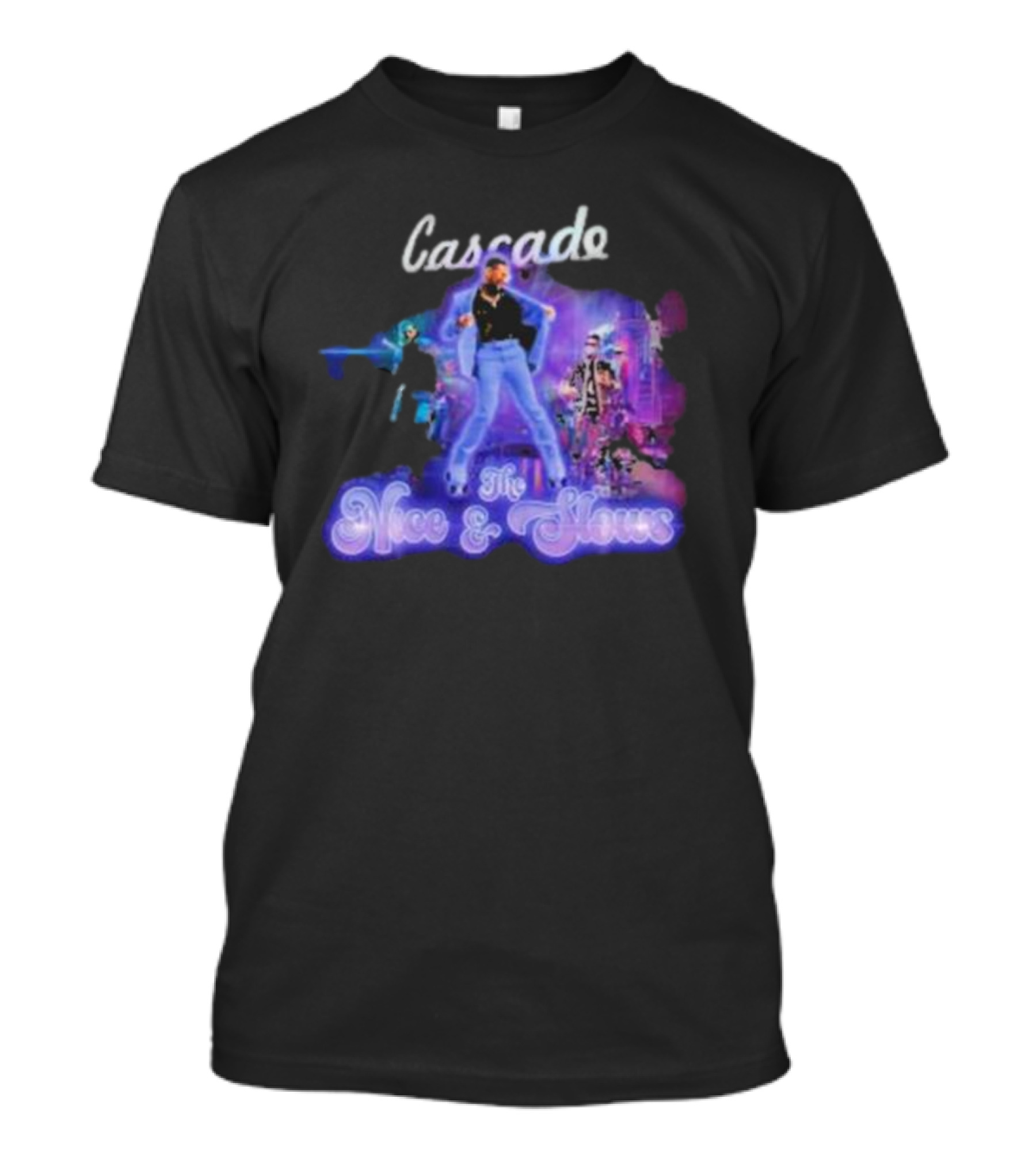 Cascade The Nice And Flows Dancing Vibes T-Shirt