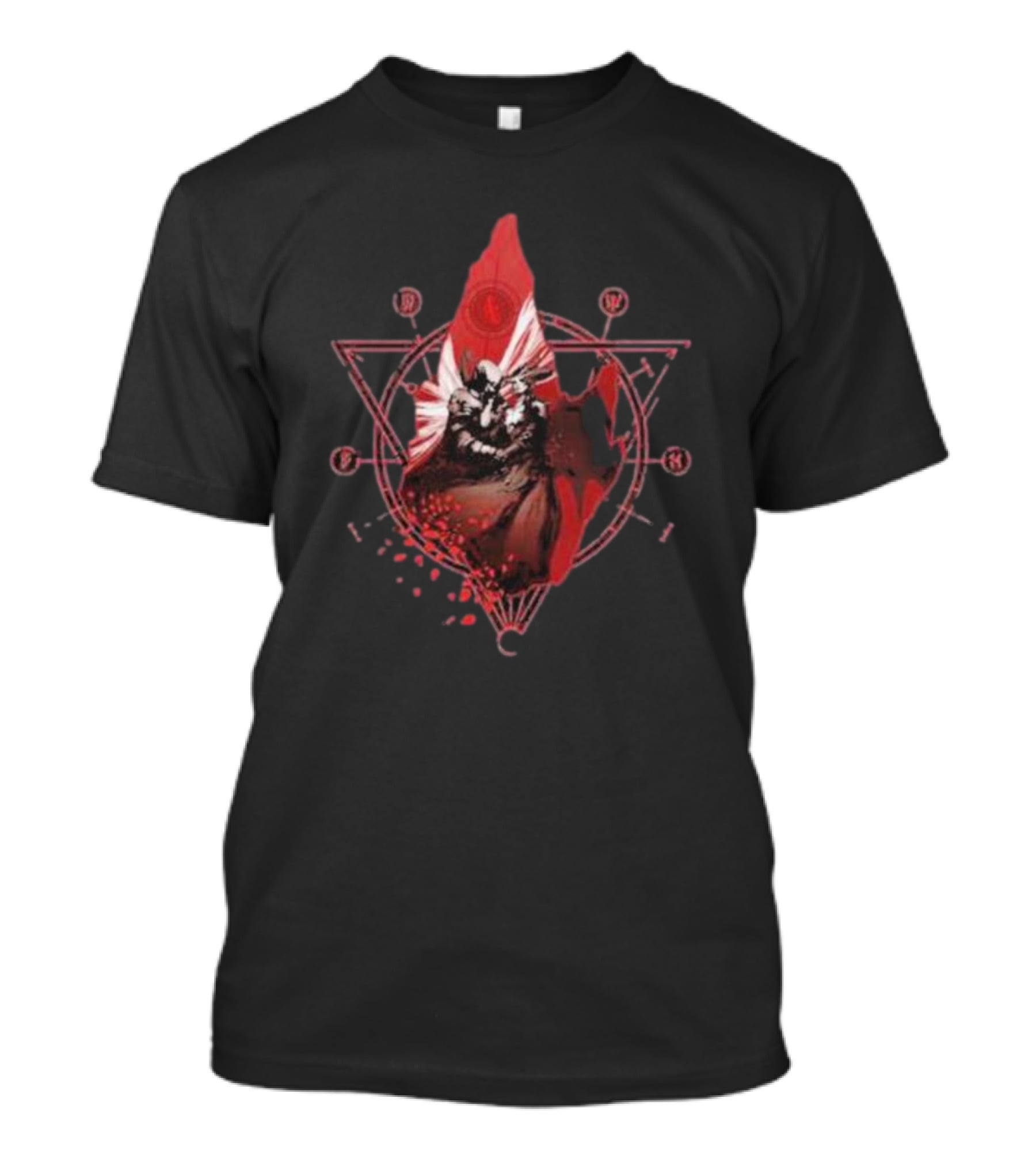 Diablo IV Inarius And Lilith Occult Symbol Dark Fantasy T-Shirt