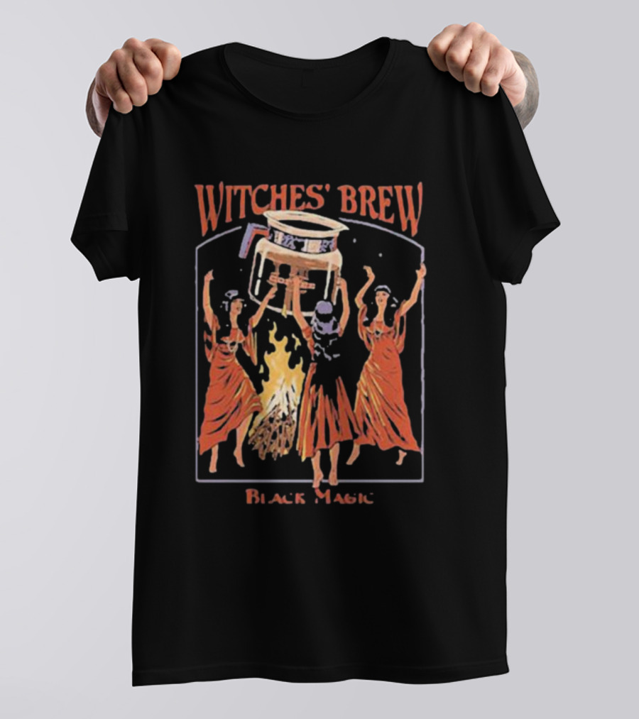 Witches’ Brew Black Magic Halloween T-Shirt