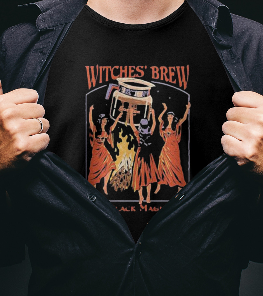 Witches’ Brew Black Magic Halloween T-Shirt