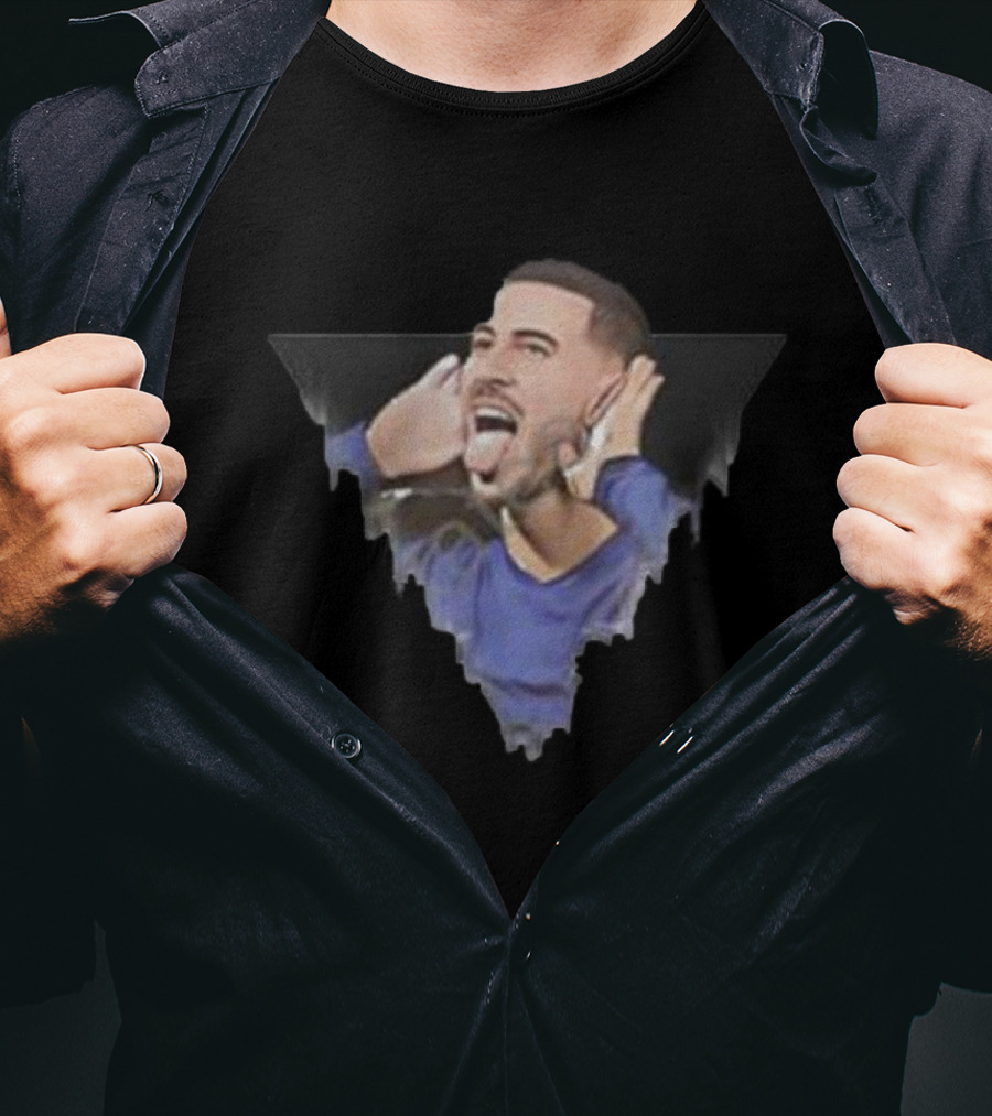 Hazard Warning Celebration Gesture Iconic Expression T-Shirt