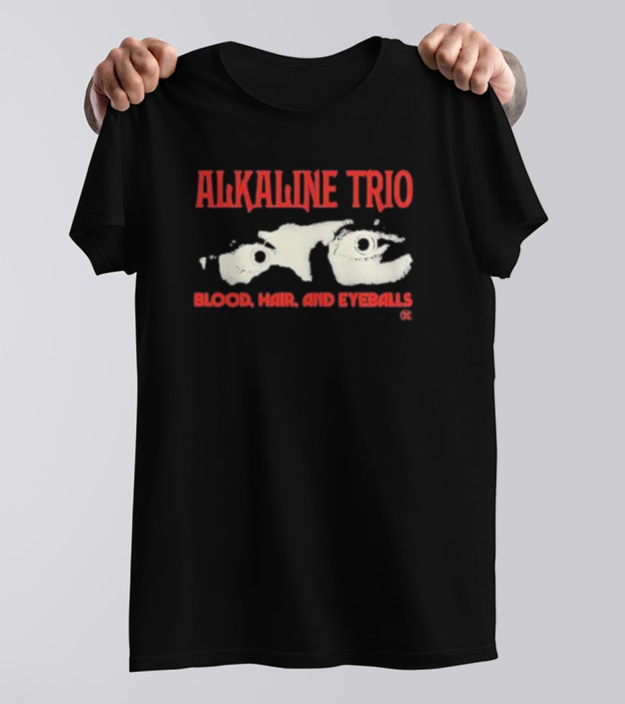 Alkaline Trio Blood Hair And Eyeballs Vintage T-Shirt