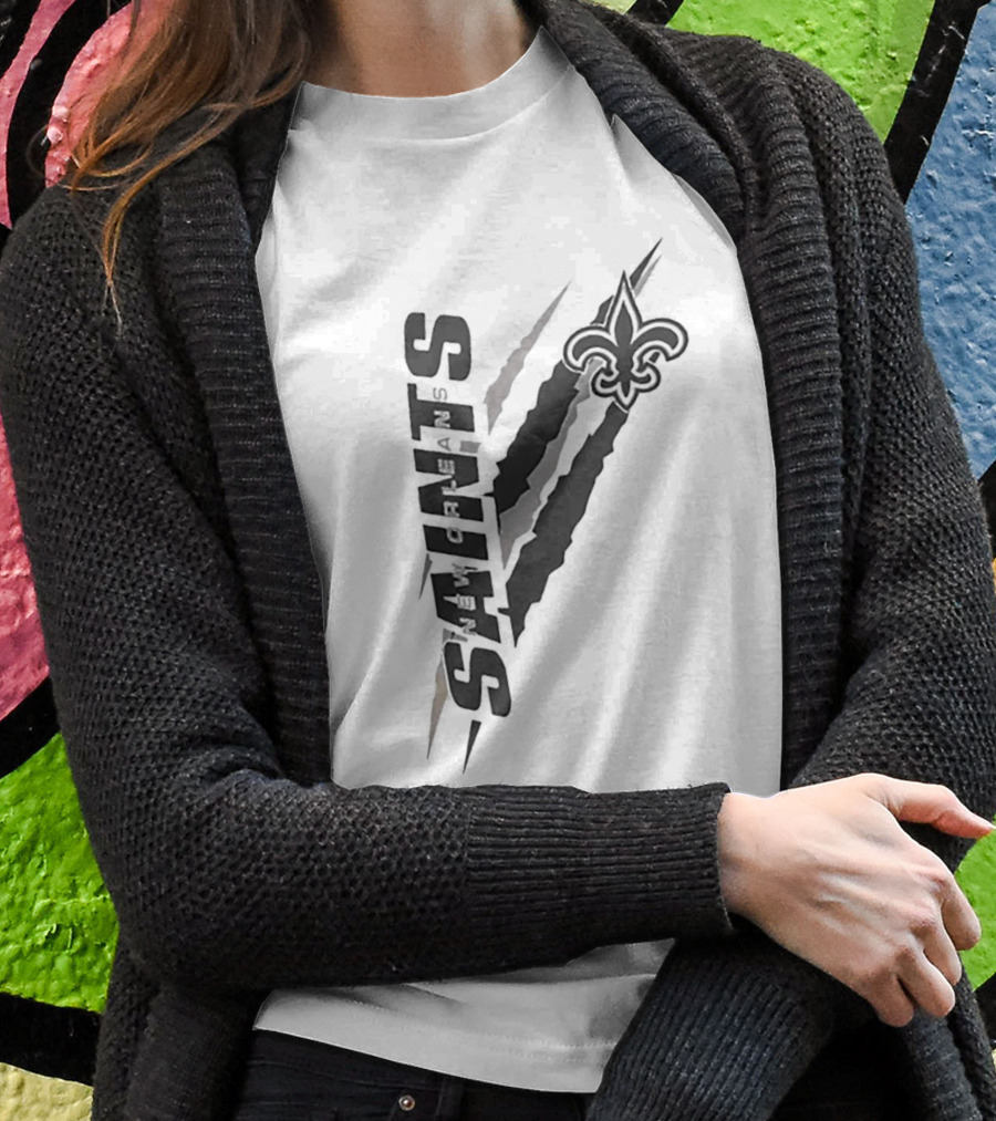 New Orleans Saints Scratch Fleur-de-Lis Starter T-Shirt
