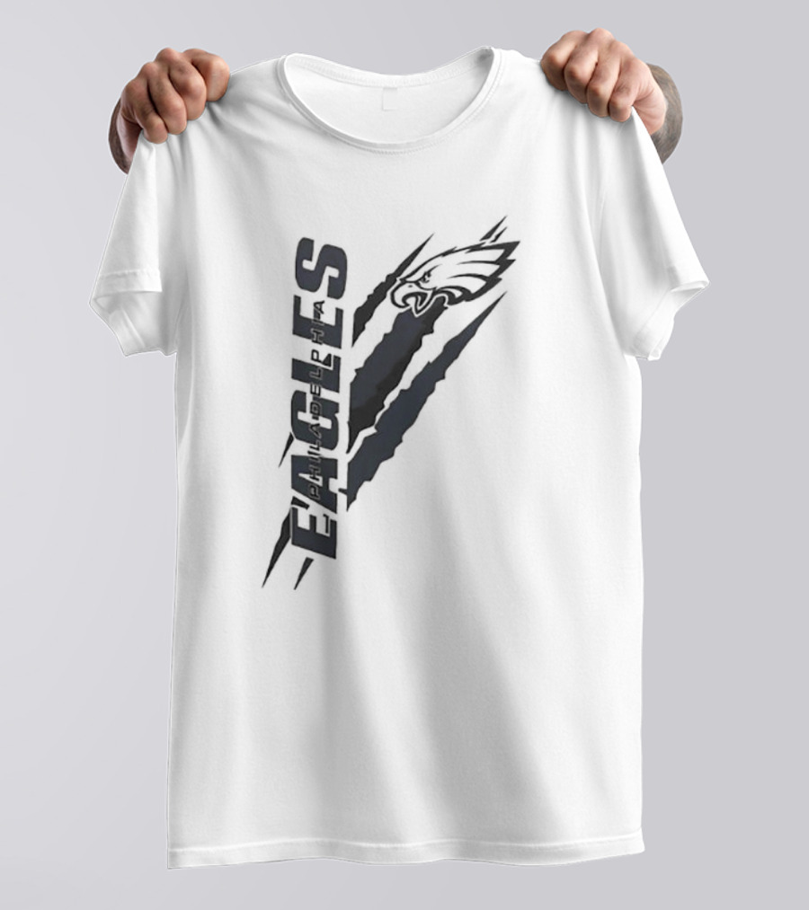 Philadelphia Eagles Claw Mark Logo T-Shirt