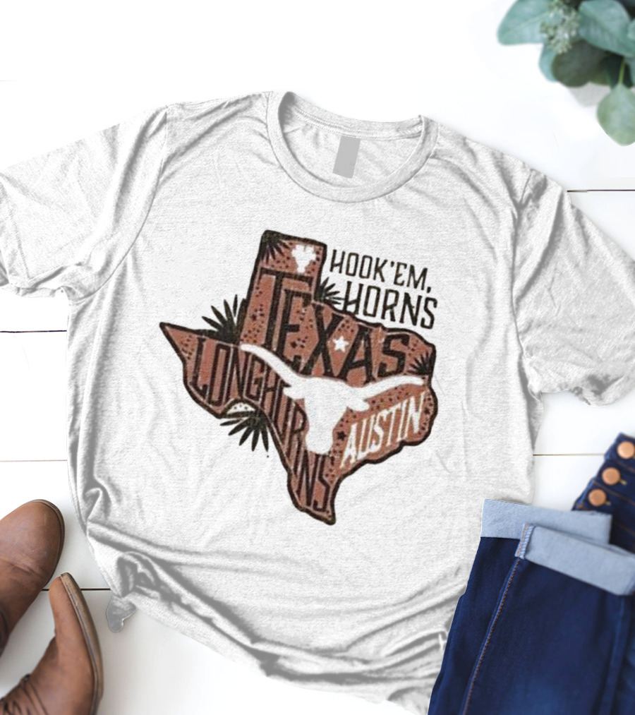 Texas Longhorns Hook 'Em Horns Austin T-Shirt