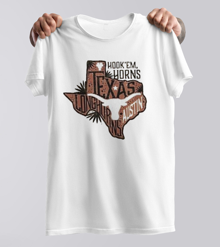 Texas Longhorns Hook 'Em Horns Austin T-Shirt