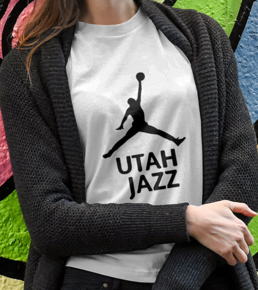 Utah Jazz Michael Jordan Jumpman T-Shirt
