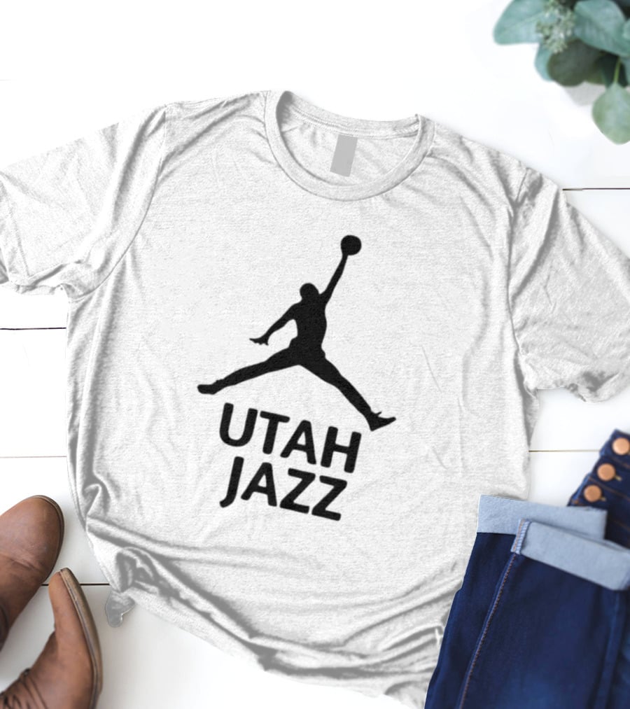 Utah Jazz Michael Jordan Jumpman T-Shirt