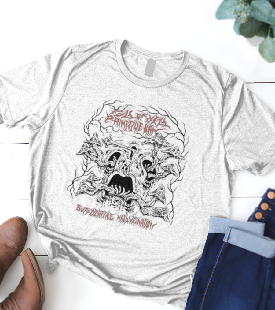 Full Of Hell Primitive Man Supernatural Headwinds Closed Casket Activities T-Shirt