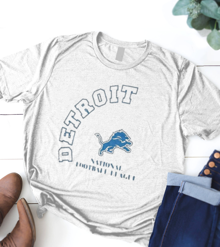 Detroit Lions National Football League City Arch T-Shirt