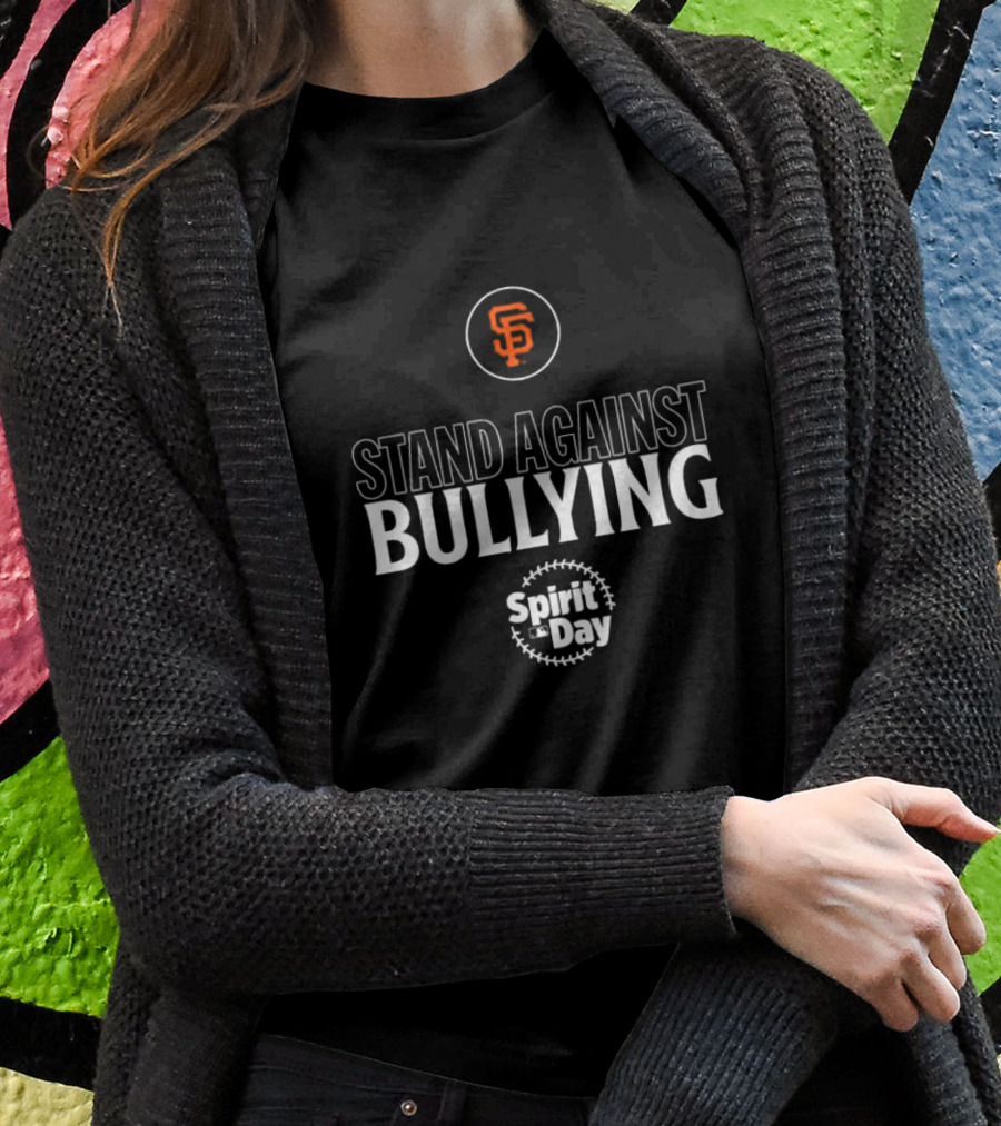 SFGiants Stand Against Bullying Spirit Day T-Shirt