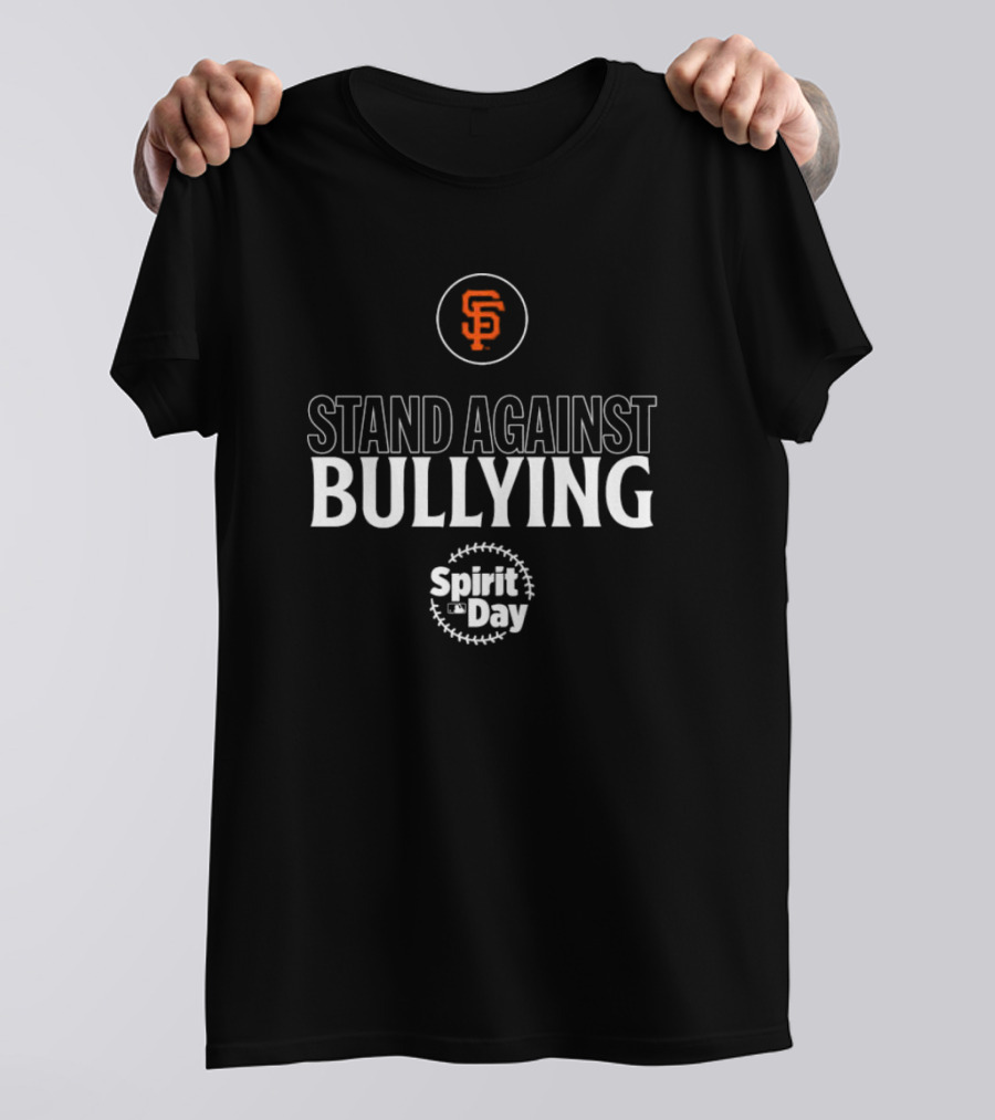 SFGiants Stand Against Bullying Spirit Day T-Shirt