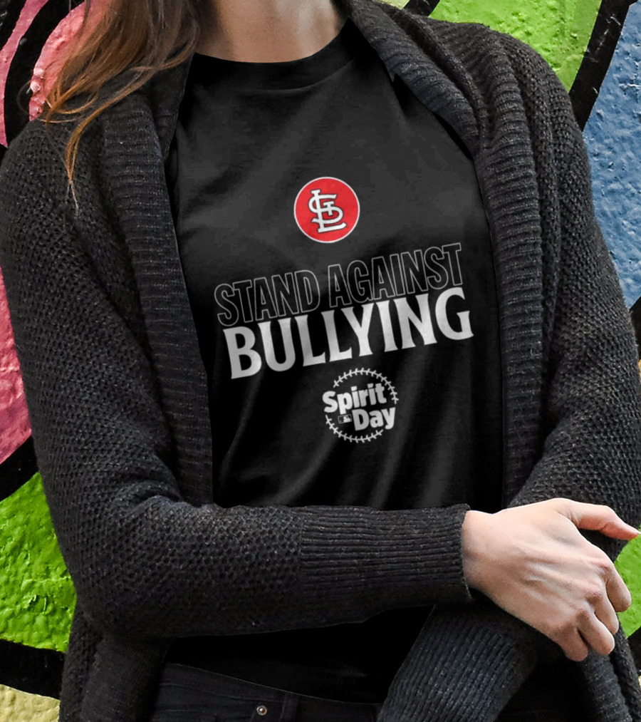 St. Louis Cardinals Stand Against Bullying Spirit Day T-Shirt