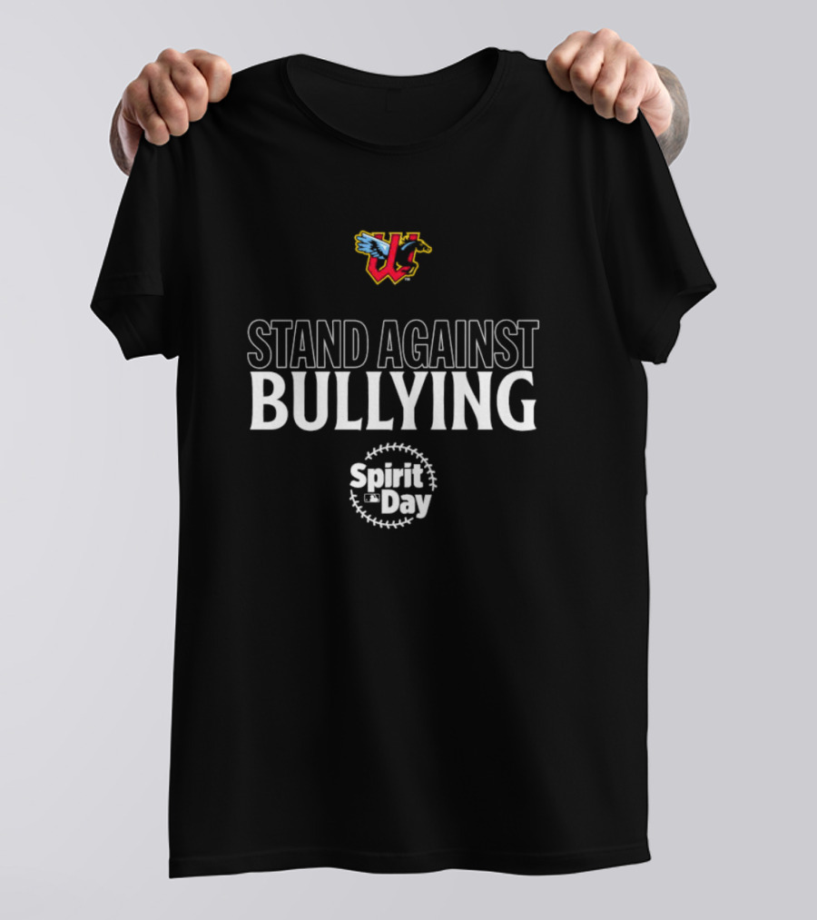 Wichita Wind Surge Stand Against Bullying Spirit Day Campaign T-Shirt
