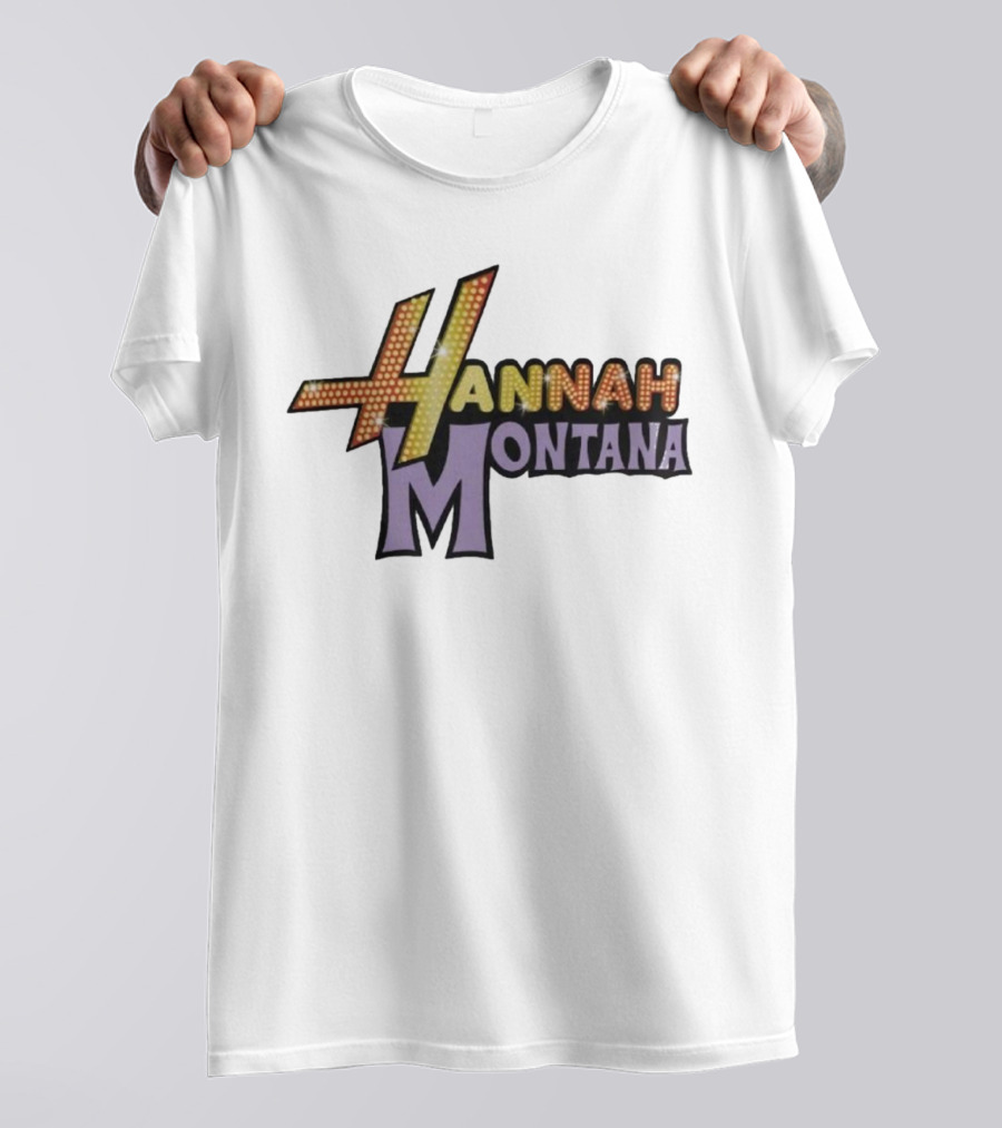 Hannah Montana Logo Classic Text T-Shirt